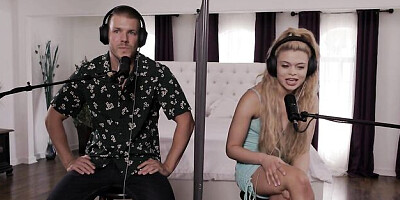 Bellesa Films featuring Codey Steele and Destiny Cruz's blonde sex