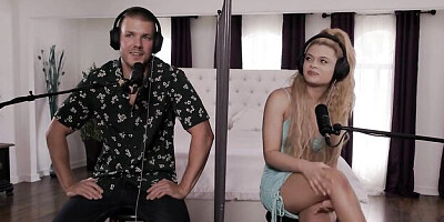 Bellesa Films featuring Codey Steele and Destiny Cruz's blonde sex