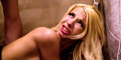 Cheating on his girlfriend with a slutty sales girl