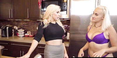 Stunner Aaliyah Love and Nina Elle - fingering smut - Out Of The Family