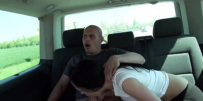 Figi fucked a long-legged teen Denisa G in the missionary pose