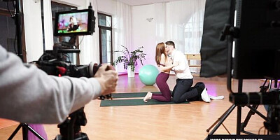 Enticing Michael Fly and Mina Von D's red head sex