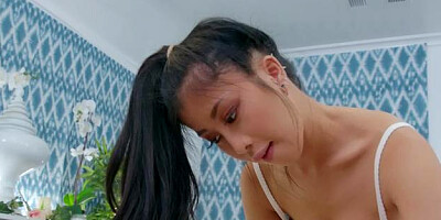 BigNaturals: Amateur Jade Kush dick sucking sex scene