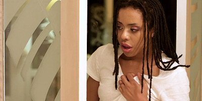 Ebony Beauty Cheats On BF With His Unsatisfied Stepmom