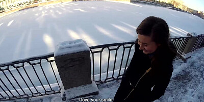 Tourist fucks local cutie