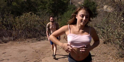 Chubby teen enjoys rough sex with inked fellow