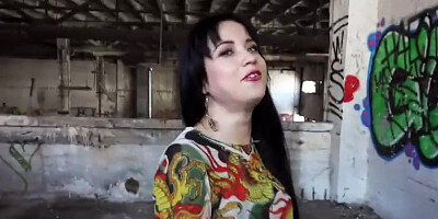 Pretty Eurobabe Taissia Shanti stuffed for a few bucks