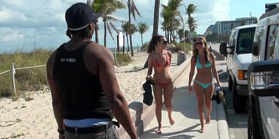 Money Talks: European Hailey Holiday beside JMac pussy fucking