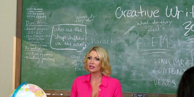 Big Tits at School: Leigh Darby and Clover scene