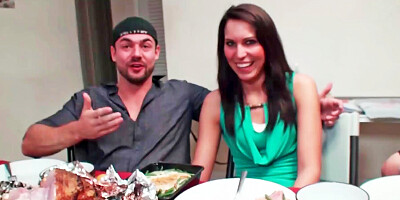Group sex win a foursome after a nice dinner