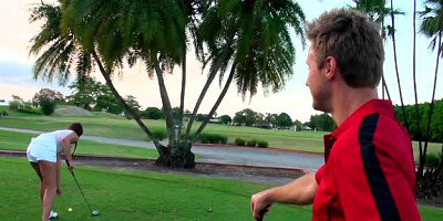 MILFHunter: Latina Adriana blowjobs