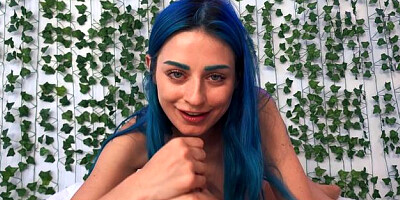 Day With a Pornstar: Athletic Jewelz Blu girl POV blowjob porn