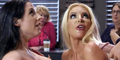 Brazzers Exxtra: Nicolette Shea as well as Angela White