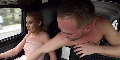 Female Fake Taxi - Cherry Kiss is trimmed pussy amateur