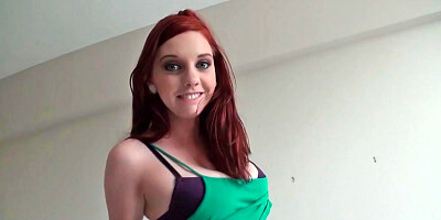 Ginger Maxx sucking monster cock and having very intense sex