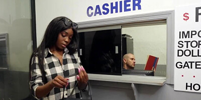 Skills of black babe are perfect when it comes to bang nailed