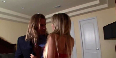 Evan Stone fucks a busty blonde babe Teagan Presley