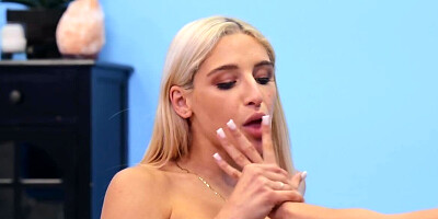 Abella Danger and Katana Kombat cum with tender pussy-fondling