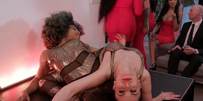 Orgy with Gabbie Carter & Valentina Nappi