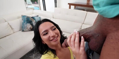 Jovan Jordan fucks a lovely brunette chick Kiana Kumani