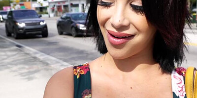 PublicPickups: Latina Kitty Caprice is so sexy amateur