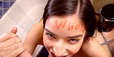 DaddysLilAngel: Shaved Emily Willis loves big penis daddy