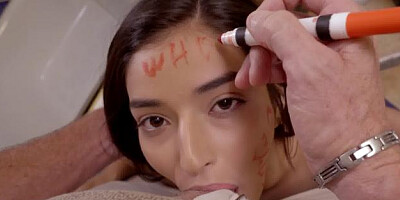 DaddysLilAngel: Shaved Emily Willis loves big penis daddy