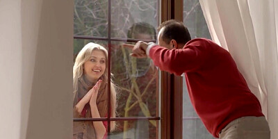 Russian babe goes to the professor to fuck him silly