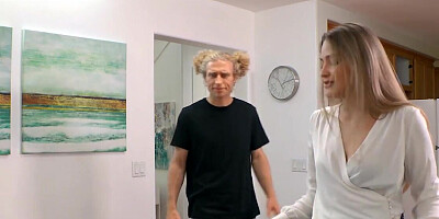 Stepsister's boyfriend is carnal with the horny babe