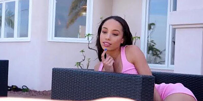 HOLED - Alexis Tae ass fucking in the pool