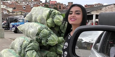 Mister Marco, Julia Cruz &amp, Jose Tadeo banging on the street