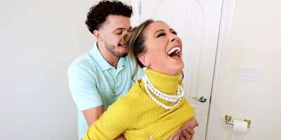 Cherie DeVille jumps on Apollo Banks's hard pecker