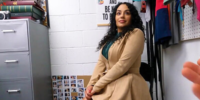 Brianna Bourbon is fucked because she was caught shoplifting