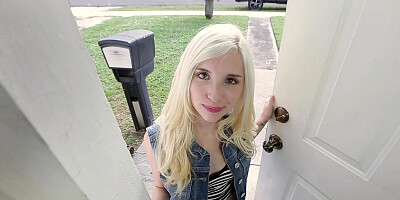 Tattooed young man knows how to satisfy this raunchy blonde slut