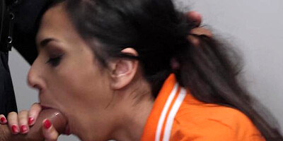 Law4K: Ashley Ocean surprise caged scene