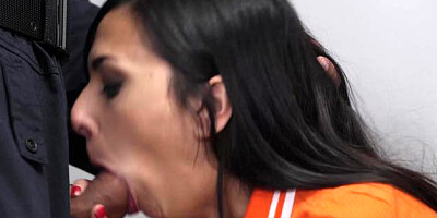 Law4K: Ashley Ocean surprise caged scene