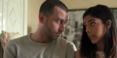 Cute exotic teen Harmony Wonder getting banged in a comp