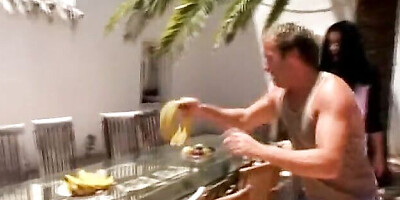 Libidinous Daniella Rush and Kid Jamaica - pornstar clip - Only 3X