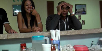 MoneyTalks: Bald Nychole Mac in company with JMac pussy eating