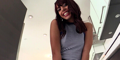 Active couple does a lot of amazing things in bed together