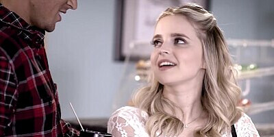 PURE TABOO Busty Codi Vore Has Caught In A Lie A Fake Soldier And He Will Pay The Price