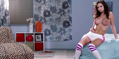 Brazzers: Ashley Sinclair in gonzo fetish face fucking