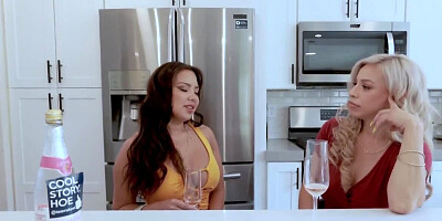 Rion King, Oliver Faze, Demi Nova and Lory Lace in 4some action