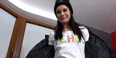 Thick whore Zara Lick is approached on the street