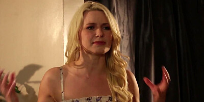 Slim sex goddess Ela Darling makes his dick feel good