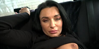 FemaleFakeTaxi: Girl Ania Kinski doggy sex video