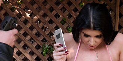 Big-boobied Romi Rain likes hard phallus of Van Wylde