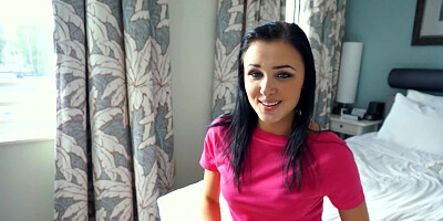 Orgasm gets closer when chick sucks and gets drilled by male