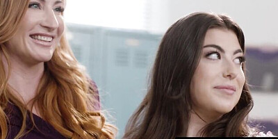 Cherry Kiss and Sophia Locke's lesbian xxx by Girls Way