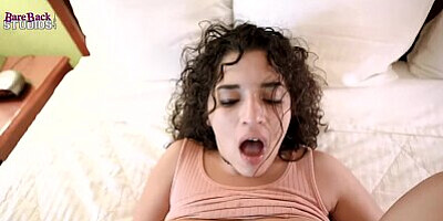 Low Key Fuck My Big Tits StepDaughter While She Watches Porn - Gabriela Lopez